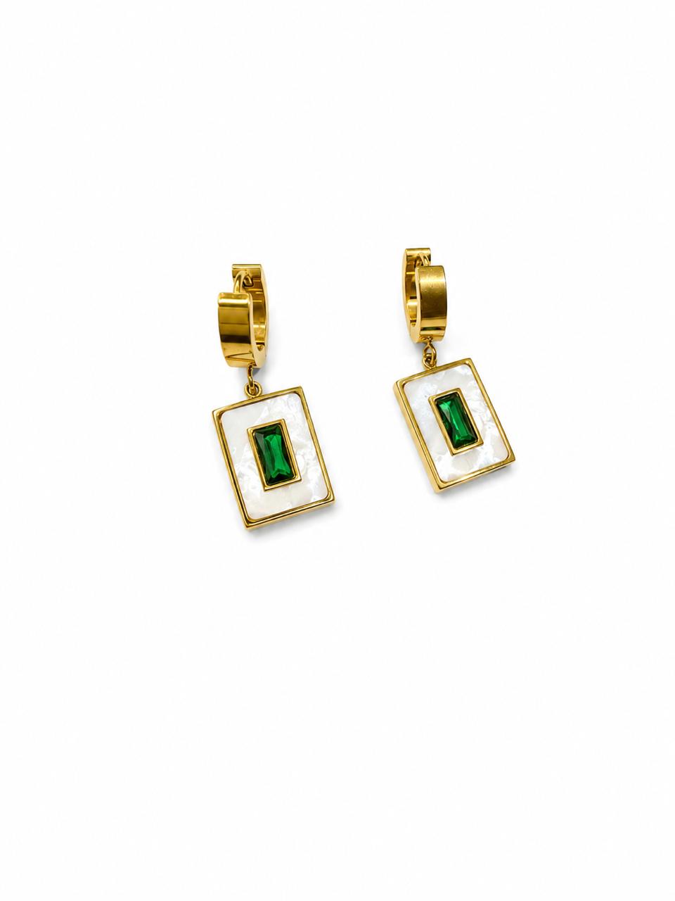 Emerald Earrings