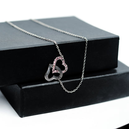 Double Heart Necklace