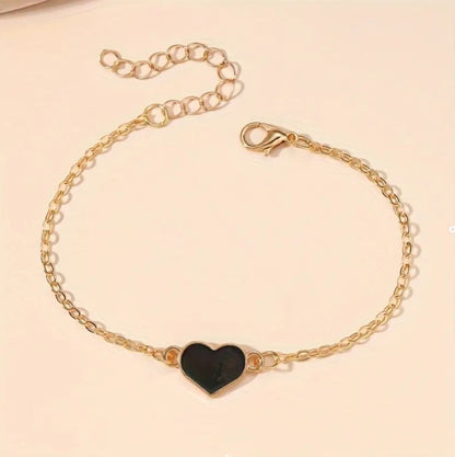 White Heart Gold - Bracelet