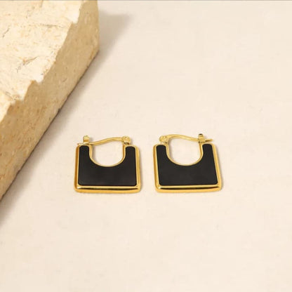 Black Hues –  Earrings