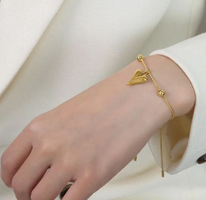Aurum Heart Bracelet