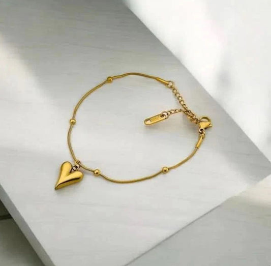 Aurum Heart Bracelet