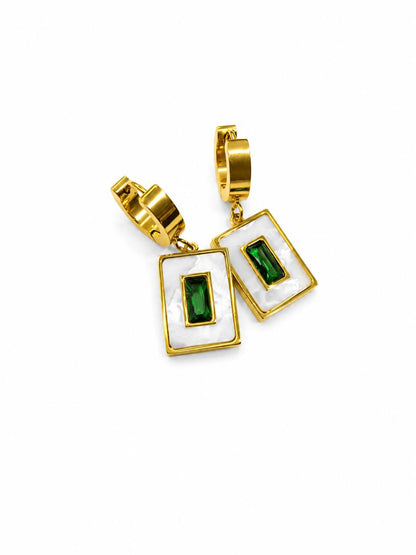 Emerald Earrings